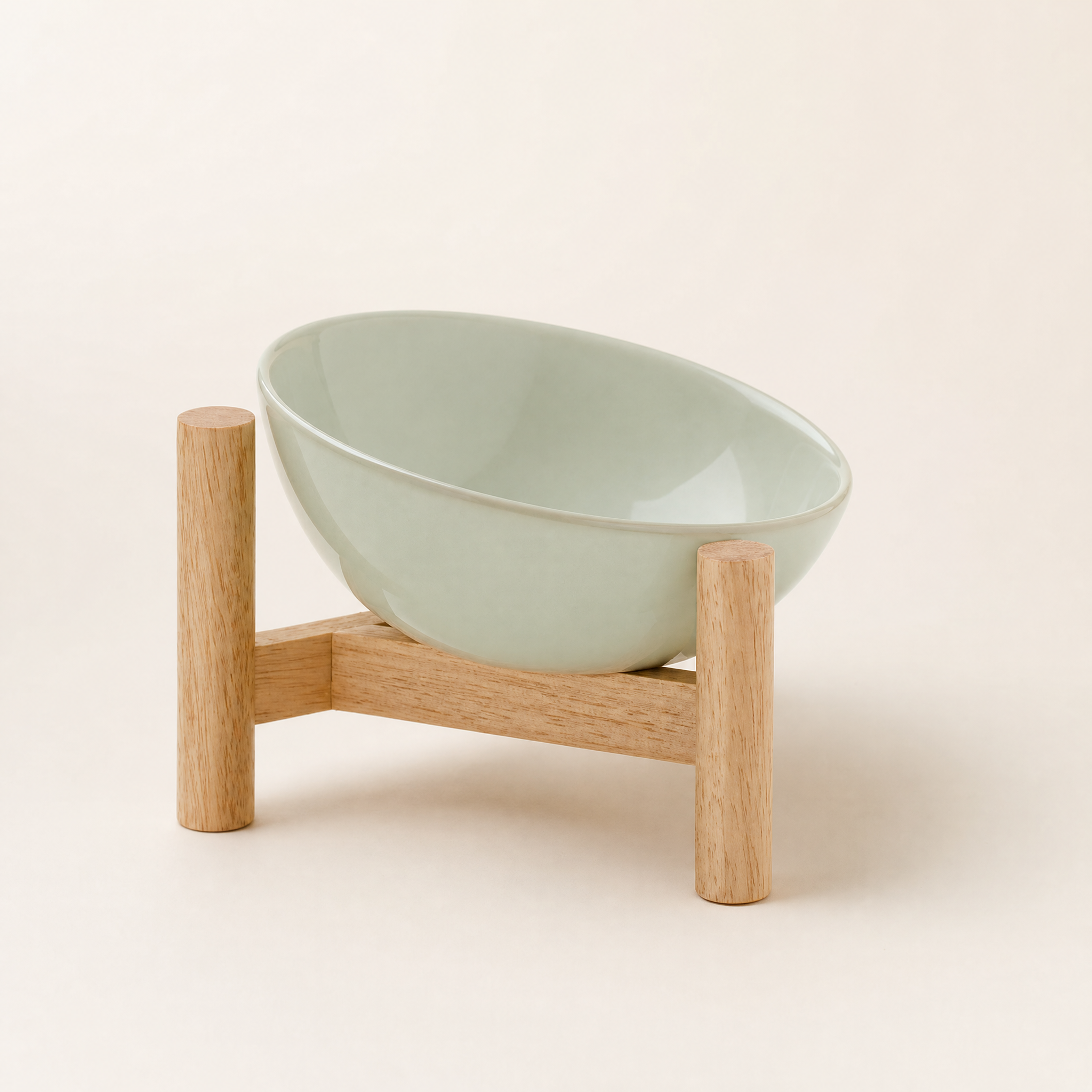 Tableau Raised Ceramic Bowl on cream studio set